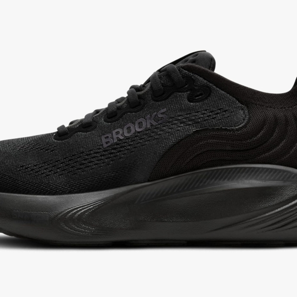 Brooks Men's All-Black Athletic Shoes - Picture 7 of 13